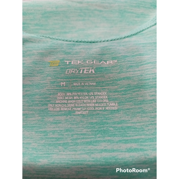TEK GEAR DRYTEK TOP LACE BACK SIZE MEDIUM - Picture 5 of 5
